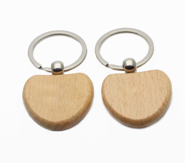 

blank wooden key chain personalized wood keychains rectangle,squre,round and heart sharped four size to choose kw01x, Silver