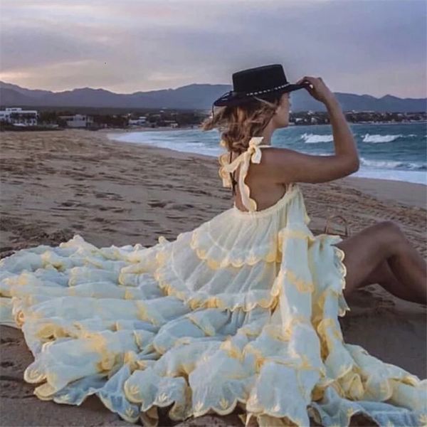 

selling of women mid-cotton long fridges plied 2021 summer beach vacation dressed in women's clothing aline big dress r5yk, Black;gray