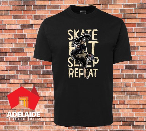 

new casual cool funny printed skate eat sleep repeat cool new design sk8 sport hooded sweatshirt hoodie men t shirt