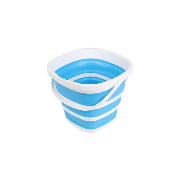 

sile bucket for fishing promotion folding bucket car wash outdoor fishing supplies square 10l bathroom kitchen cam jlluhp