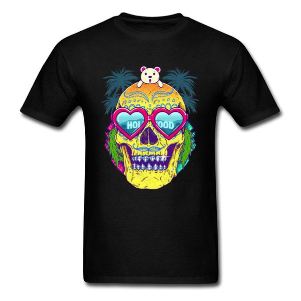 

футболки goes to hollywood skull hipster футболка summer tshirt плюс размер топы тис напуганные одежда хип-хоп спорта с капюшоном hoodie