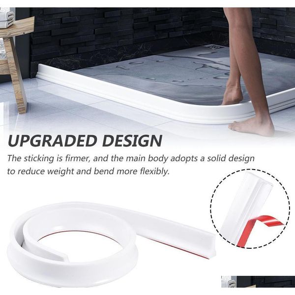 

80/150/200cm collapsible flexible water-retaining strips shower barrier water ser with fixing glue for qyltqn tore2010