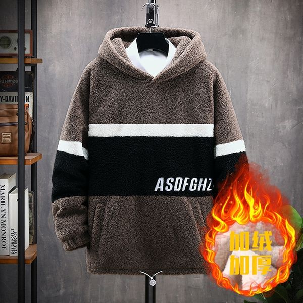 

2021 new arrival youth student high-quality men's hoodies thick male hoodie sweatshirt size m-3xl rtx3, Black