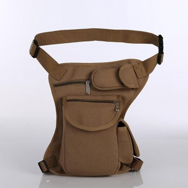 

waist bags men canvas drop fanny pack leg bag belt bicycle and motorcycle money women for work1