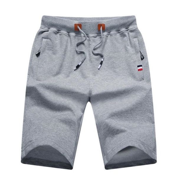 

solid men's summer mens beach cotton casual male shorts clothing, White;black