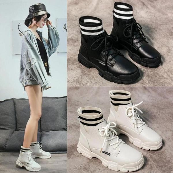 

women flat bottom boots, soft bottom comfortable wool line martin boots, handmade institute women fur boots, Black