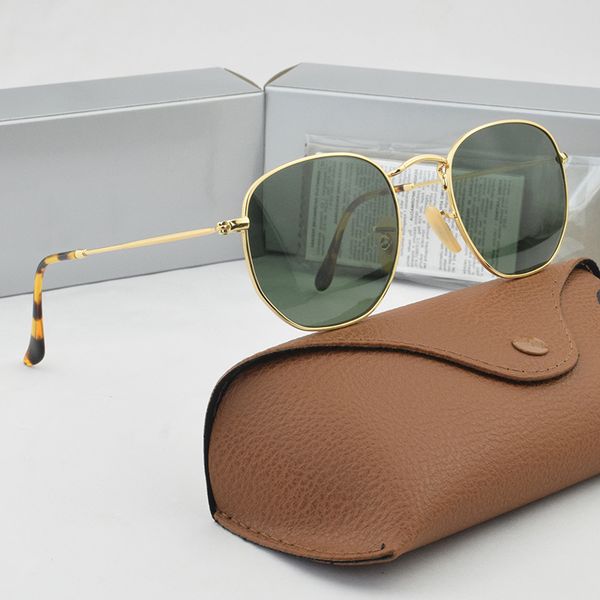 

round fashion women r3548b men digner male female mirror vintage glass brand sunglass driving, White;black