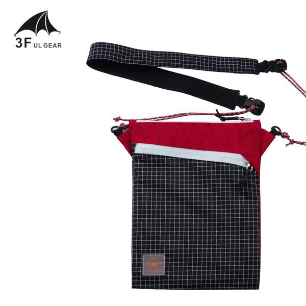 

outdoor bags 3f ul gear simple life 1 rucksack uhmwpe anti-theft mini cross-body bag backpack camping ultralight