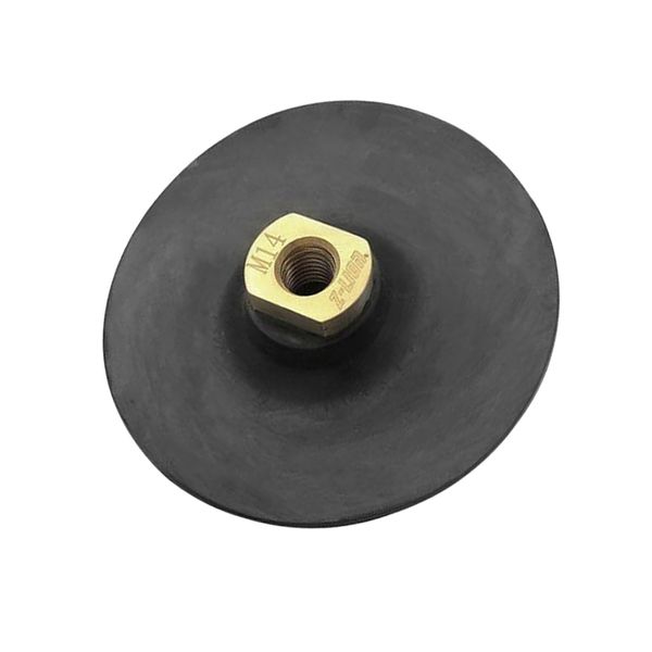 

3'' rubber back holder/backer pads for diamond polishing pads hook&loop