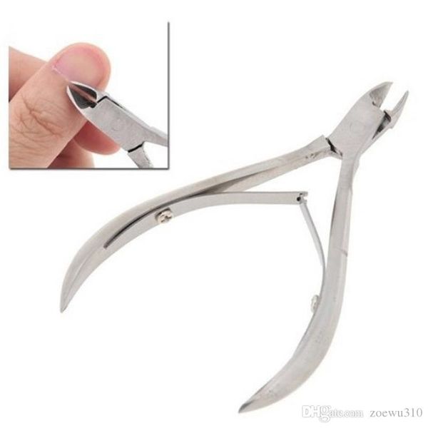 Cutícula scissor scissor pata cutícula aparar aparar aço inoxidável esferográfica cortador cutter cutículo scissor plier manicure ferramenta atacado wvt0473