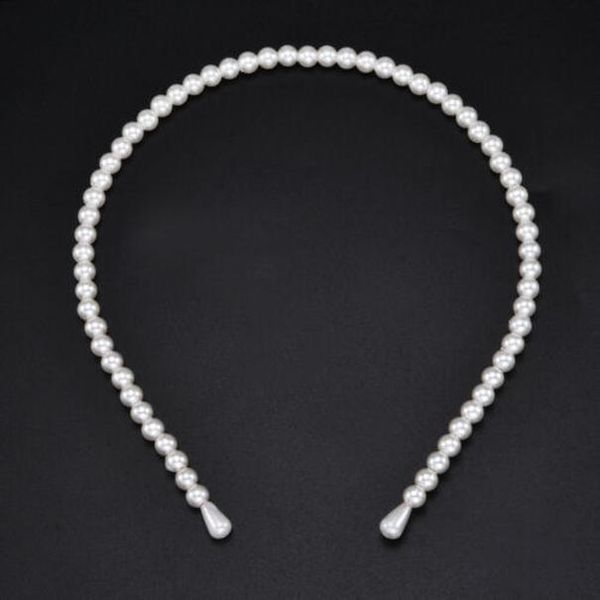 

women elegant full pearls simple hairbands sweet headband hair hoop holder ornament head band pearl hair accessories q sqcxrv
