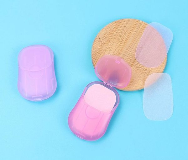 

small cleaning 20 tablets travel tablets soap soap disposable washing travel box mini portable hand paper jllfj mx_home