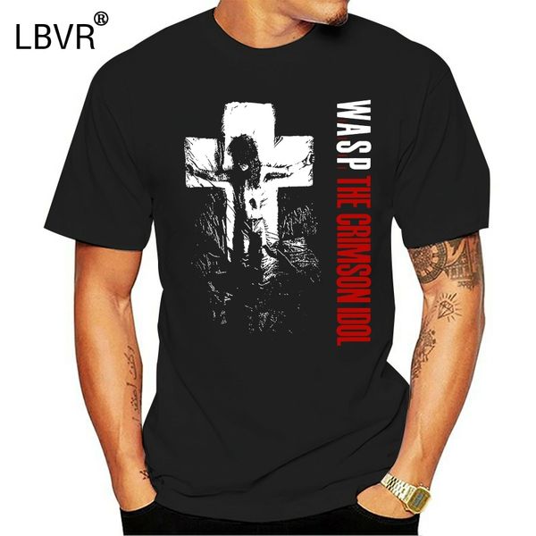 

leqemao new wasp w a s p the crimson idol metal rock & black size to 3xl middle aged & sport hooded sweatshirt hoodie t shirt