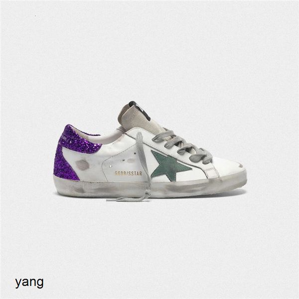 

new products in autumn winter: old leather men's and women's casual board shoes, purple sequin back end
