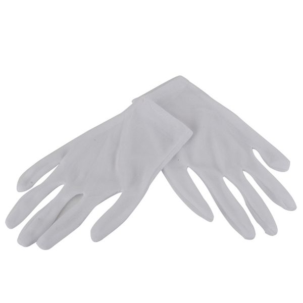 

pairs white cotton work gloves hand protection 12 safety antistatic nonslip industrial gloves for electronic t