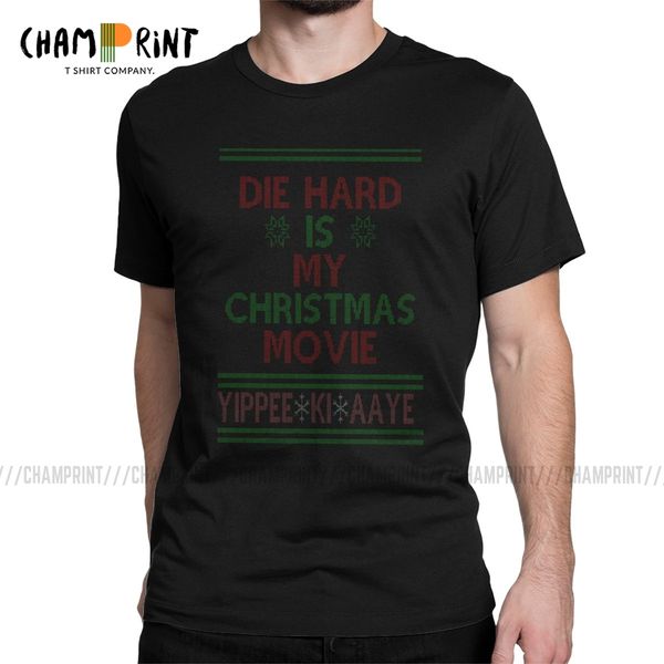 

sport men die hard is my christmas movie t shirt nakatomi bruce willis movie clothes casual tee shirt birthday present t-shirt