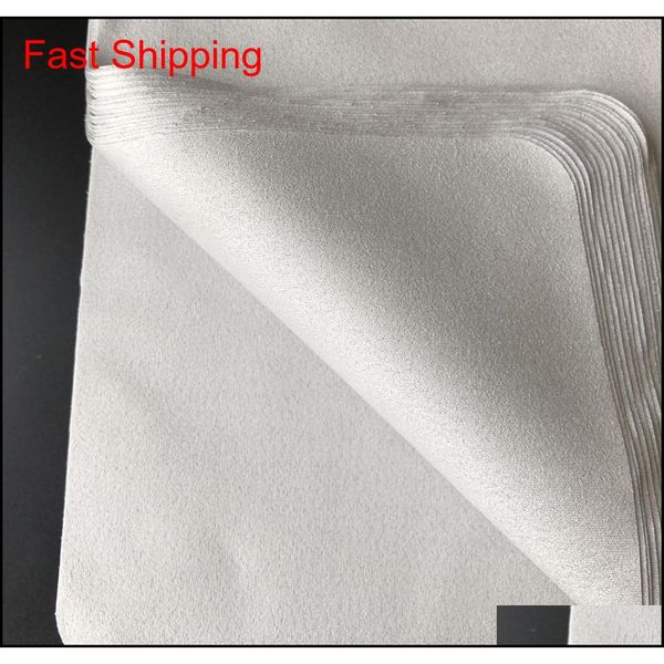 

peekaboo 100pcs 175mm*145mm gray screen wipes cleaning microfiber suede sunglass cleaning qyltmw packing2010