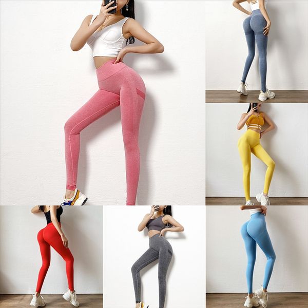 

rd7n high trainning fitness pants leggings women seamless energy workout tights running activewear yoga gym polyester spandex yoga pant