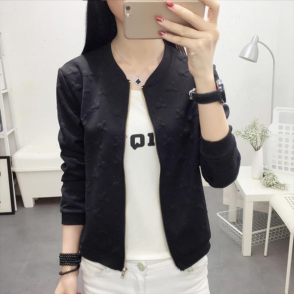 

2021 winter flight white black bomber jacket women jacket and womens coat clothes bomber ladies short cardigan, Black;brown