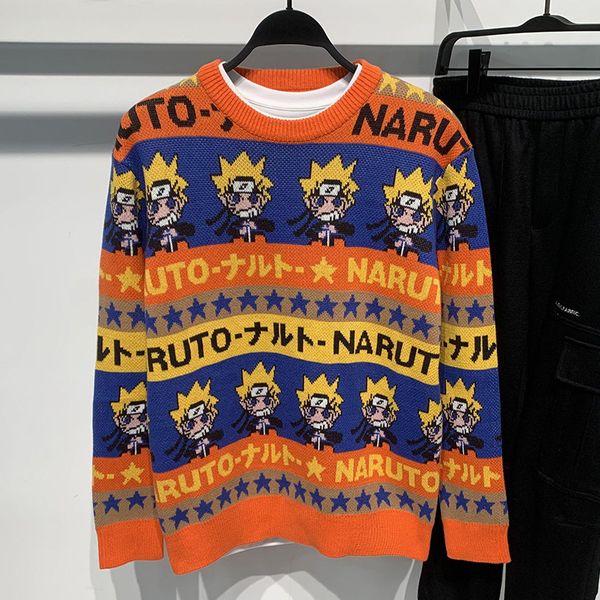 

2021 new luxury men winter tall gentleman cartoon stars mesh sweaters asian cardigans plug high size # n422 fqvm, White;black