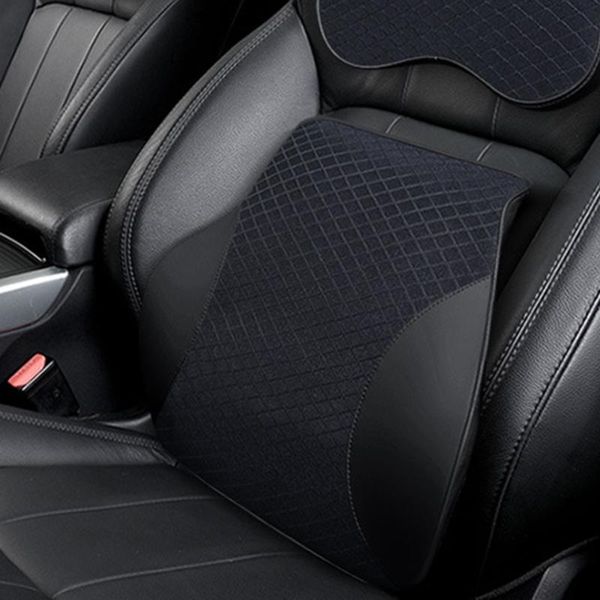 

3d memory foam car waist pillow car memory foam cotton lumbar pillow lumbar back waist relaxation support auto accessories