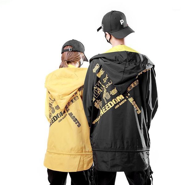 

quality 2021 autumn new paragraph coat grows in south korea han edition hooded windbreaker female students wind1, Tan;black