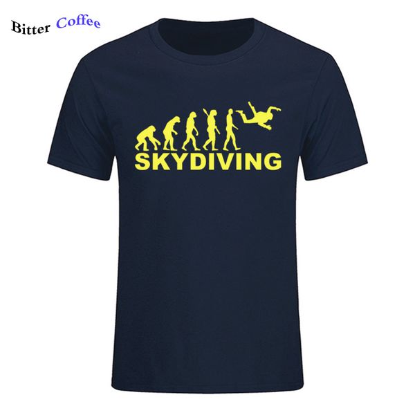 

summer new tees skydiving evolution tee shirt man streetwear homme tee shirt print tees plus size sport hooded sweatshirt hoodie
