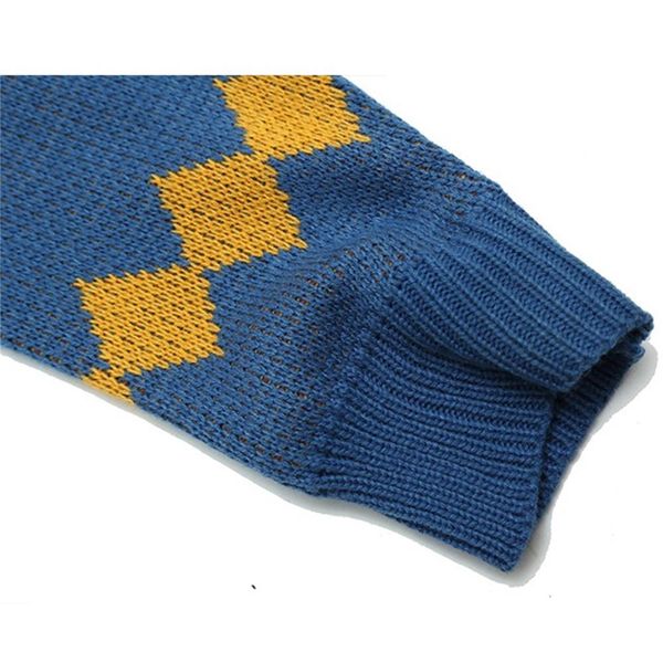 

2021 new blue sweater pullover for berkay b cartoon retro knit nld1, White;black