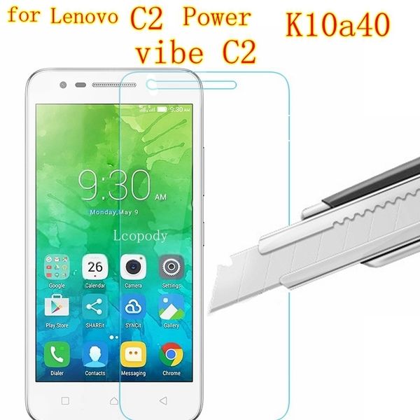 

premium tempered glass power vibe c2 k10a40 screen protector films for lenovo mobile phone elephone smartphone