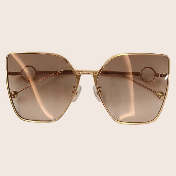 

black friday square women in 2019, new style, metal goggles with cat's eyes, classic retro sunglasses for women's uv400, White;black