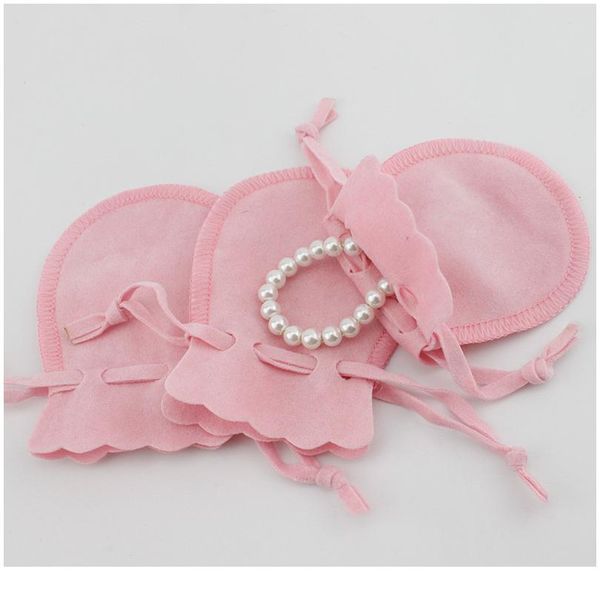 

50 шт. / лот drawstring бархатные подарочные сумки размер ювелирные изделия упаковка свадебные пакеты с конфеты браслет саше pr bbylsy