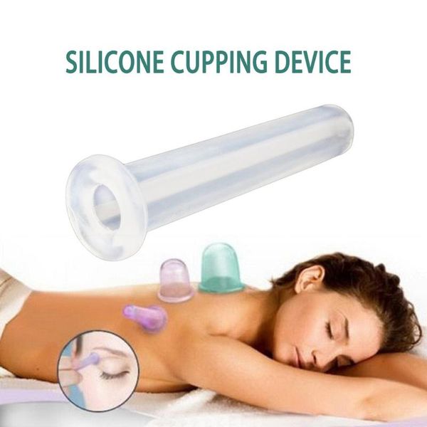 

electric massagers healthcare silicone massage vacuum neck face back body no.4 cup anti cellulite cupping relax full