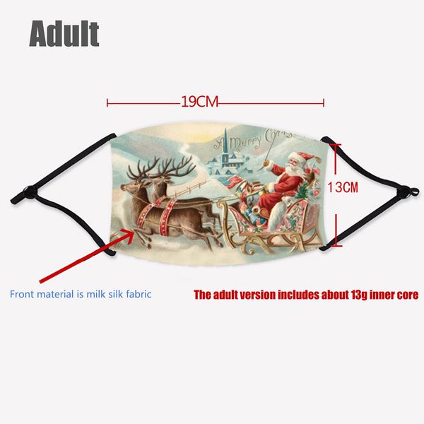 

mask 3pc christmas print face cover facemask masquelavablehomme halloween cosplay face-mask mascarillas mascarafacial