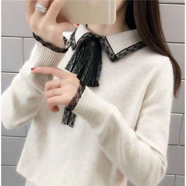 

autumn winter sweater women long sleeve pullover women basic sweaters 2020 korean style knit femme, White;black