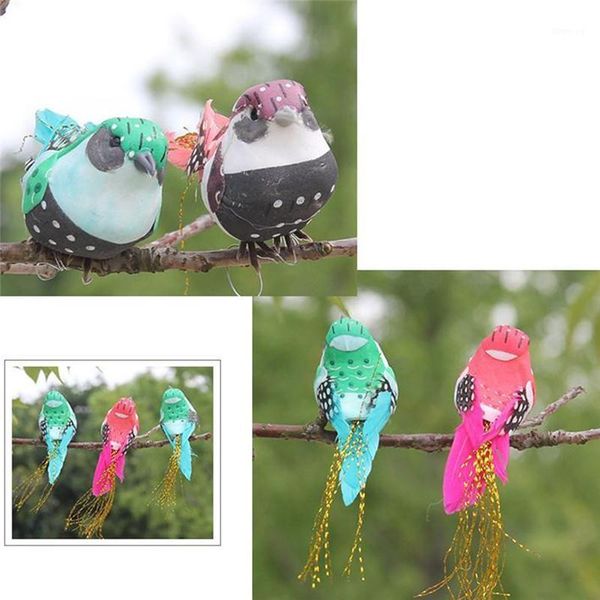 

artificial foam feather simulation bird diy party crafts magnet decorative doves artificial foam feather random color1