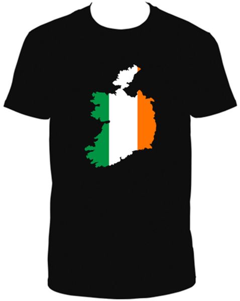 

re ireland flag t-shirt map short sleeved cotton fashion summer paried t shirts tee letter printing sport hooded sweatshirt hoodie