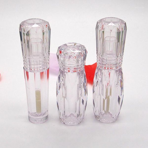 

storage bottles & jars 20pcs/lot 3ml clear lop gloss tubes empty packaging diy diamond lip bottle cosmetic lipgloss container diy1