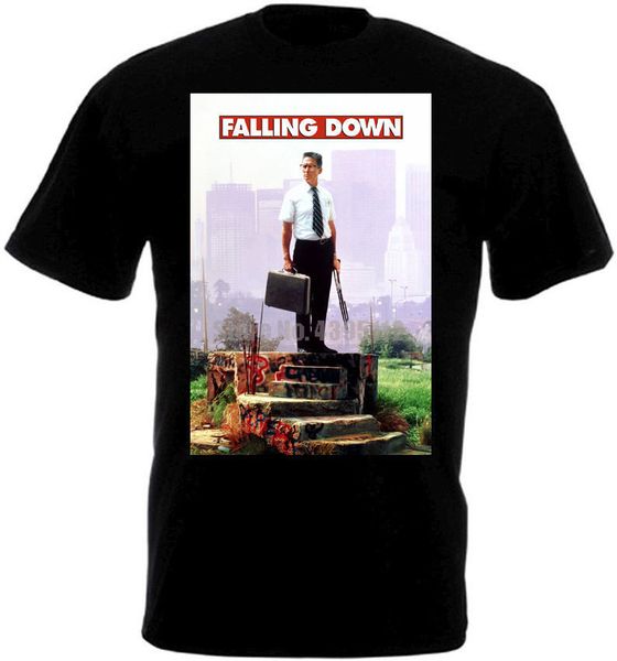 

falling down movie poster men's funny tee shirt streetwear fashion tshirt homme tshirts t shirts men sport hooded sweatshirt hoodie