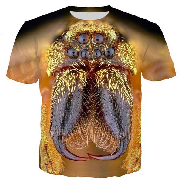 

new cool tarantulas 3d print shirts comics comics horror men clothing