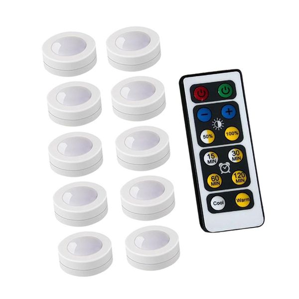 

xsky под свет шкафа беспроводной диммируемый сенсорный датчик светодиодные лампы night батареи питания пульт дистанционного управления подхо