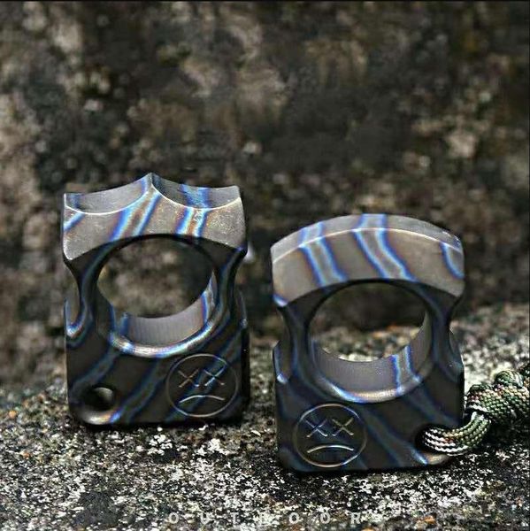 

dikol multi functional titanium alloy tiger finger legal self defense small weapon concealed weapon student finger buckle defense finger 434