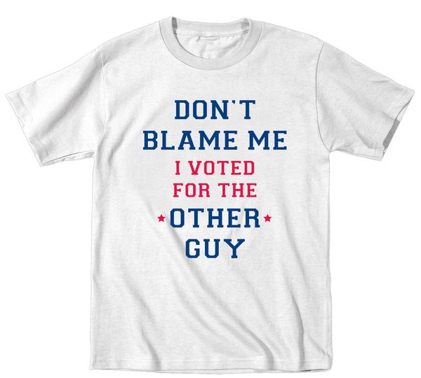 

summer fashion tees print casual male don't blame me i voted for the other guy politic sprint homme sport sweatshirt hoodie t shirt