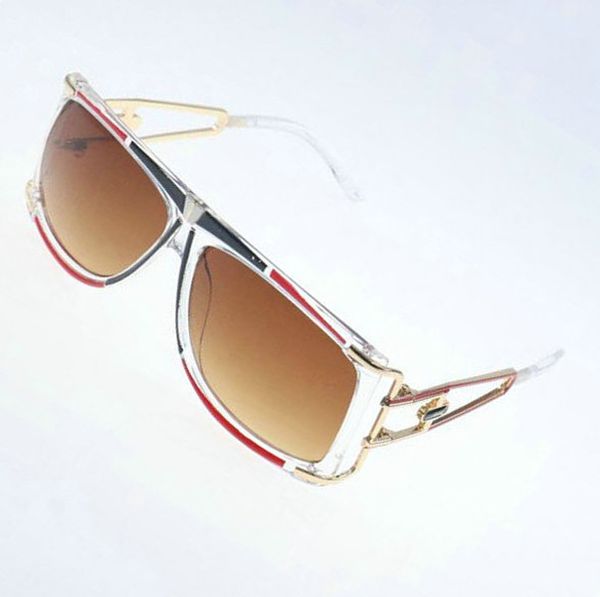

fashion men women brand design metal lens uv400 metal sun glasses big size woman men sunglasses only sunglasses, White;black
