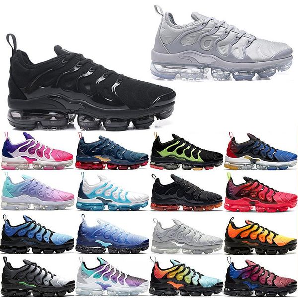 

2019 new tn plus air men women casual mens designer fashion luxury max shoes wave runner training chaussures sneakers kl-a