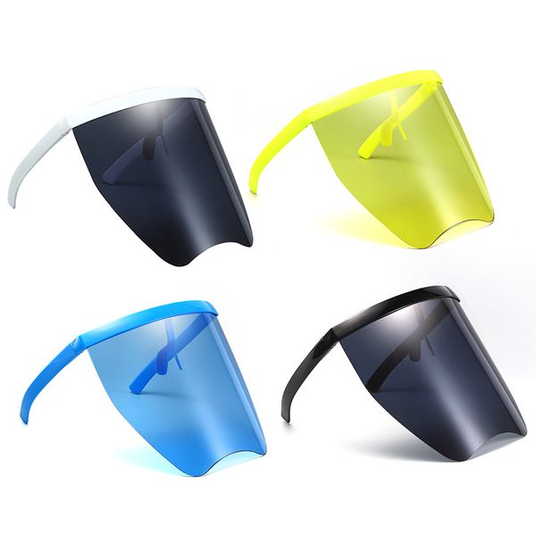 

newglasses grunge wide sunglasses oversized frame hat eyewear anti-peeping travel use party driving goggles protector