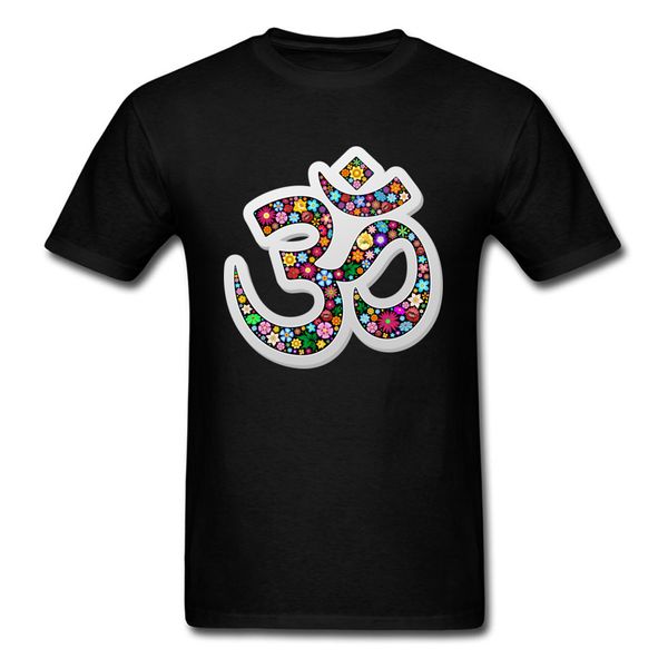 

graphic namaste floral symbol party o neck shirts short sleeve new year day party swea sport hooded sweatshirt hoodie men t shirt
