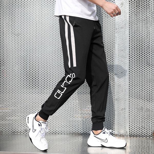 

rfrzd casual men's 2020 trouserstrousers summer new casual and spring and trousers student thin ankle-length pants korean men's pa, Blue