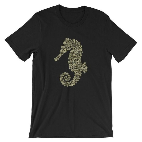 

sea horse 100% cotton premium new humorous hoodie designers t shirts sweatshirt