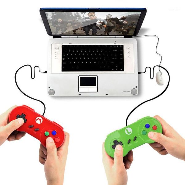 

usb joystick for snes gamepad for snes version controller windows pc mac computer1