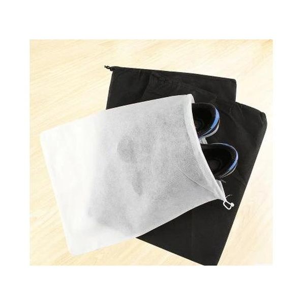 

case black/white non-woven travel storage shoe dust-proof tote dust bag travel shoe storage bag p 86ave